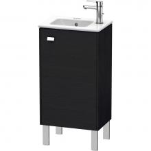 Duravit BR4400R1016 - Brioso One Door Floorstanding Vanity Unit Oak Black