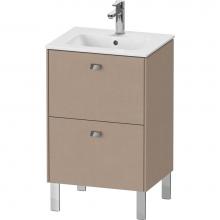 Duravit BR440801075 - Brioso Two Drawer Floorstanding Vanity Unit Linen