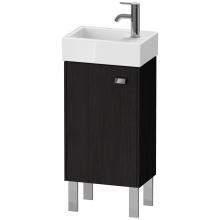 Duravit BR4429L1016 - Brioso One Door Floorstanding Vanity Unit Oak Black