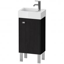 Duravit BR4429R1016 - Brioso One Door Floorstanding Vanity Unit Oak Black