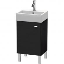 Duravit BR4430L1016 - Brioso One Door Floorstanding Vanity Unit Oak Black