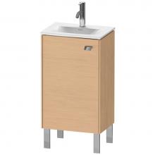 Duravit BR4508L1030 - Brioso One Door Floorstanding Vanity Unit Natural Oak