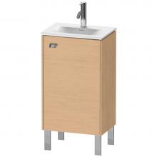 Duravit BR4508R1030 - Brioso One Door Floorstanding Vanity Unit Natural Oak