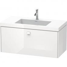 Duravit BR4602T2222 - Duravit Brioso C-Bonded Wall-Mounted Vanity  White High Gloss