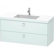 Duravit BR4608O1009 - Duravit Brioso C-Bonded Wall-Mounted Vanity  Light Blue Matte