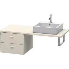 Duravit BR513709191 - Duravit Brioso Low Cabinet for Console  Taupe Matte