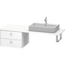 Duravit BR513801018 - Duravit Brioso Low Cabinet for Console  White Matte