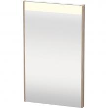 Duravit BR700003131 - Duravit Brioso Mirror with lighting  Pine Silver