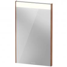 Duravit BR702007979 - Duravit Brioso Mirror with Lighting Walnut