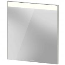 Duravit BR702100707 - Duravit Brioso Mirror with Lighting Concrete Gray