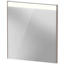 Duravit BR702104343 - Duravit Brioso Mirror with Lighting Basalt