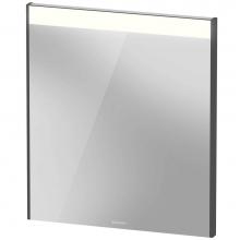 Duravit BR702104949 - Duravit Brioso Mirror with Lighting Graphite