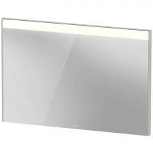 Duravit BR702300707 - Duravit Brioso Mirror with Lighting Concrete Gray