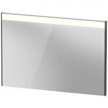 Duravit BR702304949 - Duravit Brioso Mirror with Lighting Graphite