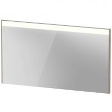 Duravit BR702404343 - Duravit Brioso Mirror with Lighting Basalt