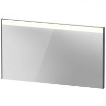 Duravit BR702404949 - Duravit Brioso Mirror with Lighting Graphite