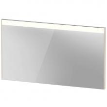 Duravit BR702409191 - Duravit Brioso Mirror with Lighting Taupe