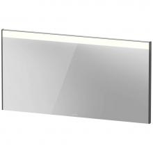 Duravit BR702504949 - Duravit Brioso Mirror with Lighting Graphite