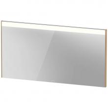 Duravit BR702505252 - Duravit Brioso Mirror with lighting  European Oak