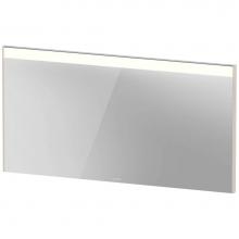 Duravit BR702509191 - Duravit Brioso Mirror with Lighting Taupe