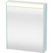 Duravit BR7101L0909 - Duravit Brioso Mirror Cabinet with lighting  Light Blue Matte