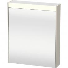 Duravit BR7101L91916000 - Brioso Mirror Cabinet with Lighting Taupe