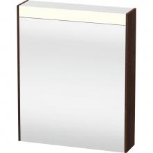 Duravit BR7101R5353 - Duravit Brioso Mirror Cabinet with Lighting Chestnut Dark