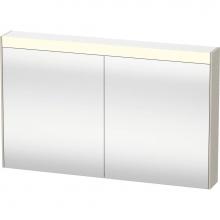 Duravit BR7103091916000 - Brioso Mirror Cabinet with Lighting Taupe