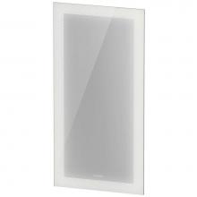 Duravit CC964300000 - Duravit Cape Cod Mirror with Lighting White Aluminum