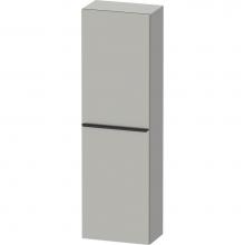 Duravit DE1318R0707 - D-Neo Wall-Mount Semi-Tall Cabinet Concrete Gray