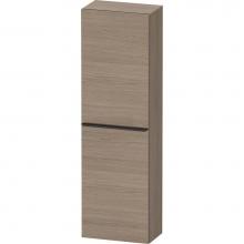 Duravit DE1318R3535 - D-Neo Wall-Mount Semi-Tall Cabinet Oak Terra