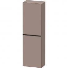 Duravit DE1318R4343 - D-Neo Wall-Mount Semi-Tall Cabinet Basalt