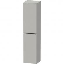 Duravit DE1328L0707 - D-Neo Wall-Mount Tall Cabinet Concrete Gray