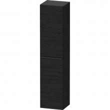 Duravit DE1328L1616 - D-Neo Wall-Mount Tall Cabinet Oak Black