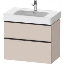 Duravit DE4377091910000 - D-Neo Vanity Unit Wall-Mounted Taupe