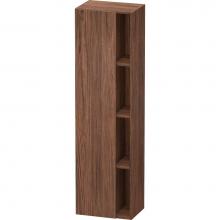 Duravit DS1249L2121 - Duravit DuraStyle Tall Cabinet Walnut Dark