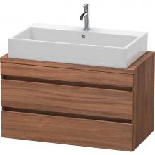 Duravit DS530807979 - Duravit DuraStyle Vanity Unit for Console  Natural Walnut