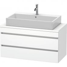 Duravit DS530901818 - Duravit DuraStyle Vanity Unit for Console  White Matte