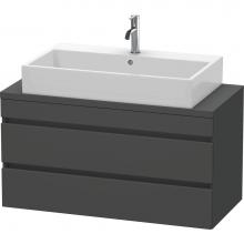 Duravit DS530904949 - Duravit DuraStyle Vanity Unit for Console  Graphite Matte