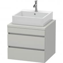 Duravit DS531500707 - Duravit DuraStyle Vanity Unit for Console  Concrete Gray Matte