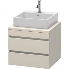 Duravit DS531509191 - Duravit DuraStyle Vanity Unit for Console  Taupe Matte