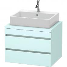 Duravit DS531600909 - Duravit DuraStyle Vanity Unit for Console  Light Blue Matte