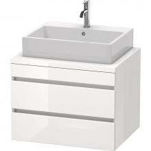 Duravit DS531602222 - Duravit DuraStyle Vanity Unit for Console  White High Gloss