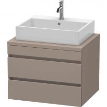 Duravit DS531604343 - Duravit DuraStyle Vanity Unit for Console  Basalt Matte