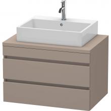 Duravit DS531704343 - Duravit DuraStyle Vanity Unit for Console  Basalt Matte