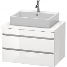 Duravit DS531701843 - Duravit DuraStyle Vanity Unit for Console  White Matte