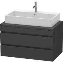 Duravit DS531804949 - Duravit DuraStyle Vanity Unit for Console  Graphite Matte