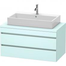 Duravit DS531900909 - Duravit DuraStyle Vanity Unit for Console  Light Blue Matte