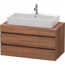 Duravit DS531907979 - Duravit DuraStyle Vanity Unit for Console  Natural Walnut