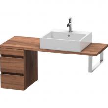 Duravit DS532507979 - Duravit DuraStyle Low Cabinet for Console  Natural Walnut